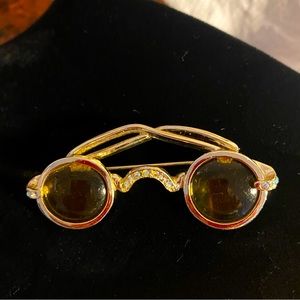 Holly Craft Vintage Sunglasses Pin